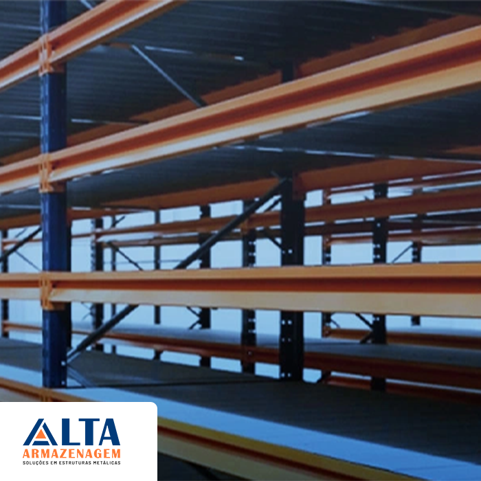Armazenagem de Prateleiras para pallets