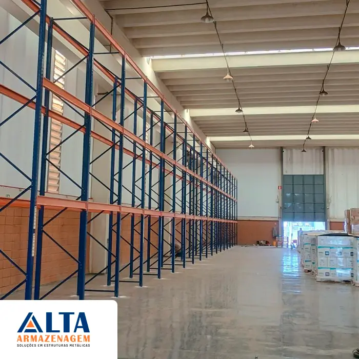 Estantes industriais para pallets