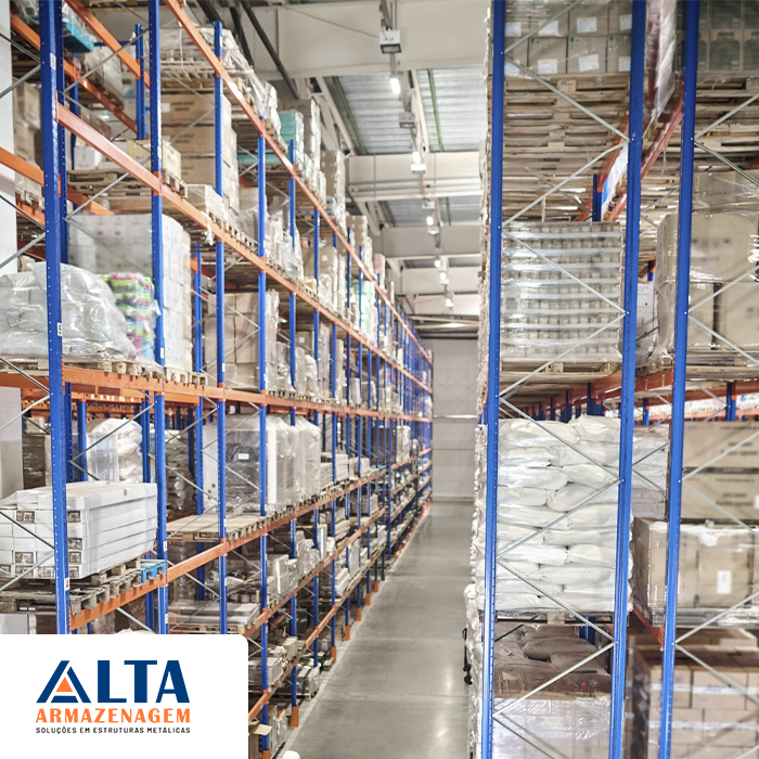 Estruturas para porta pallets Novos